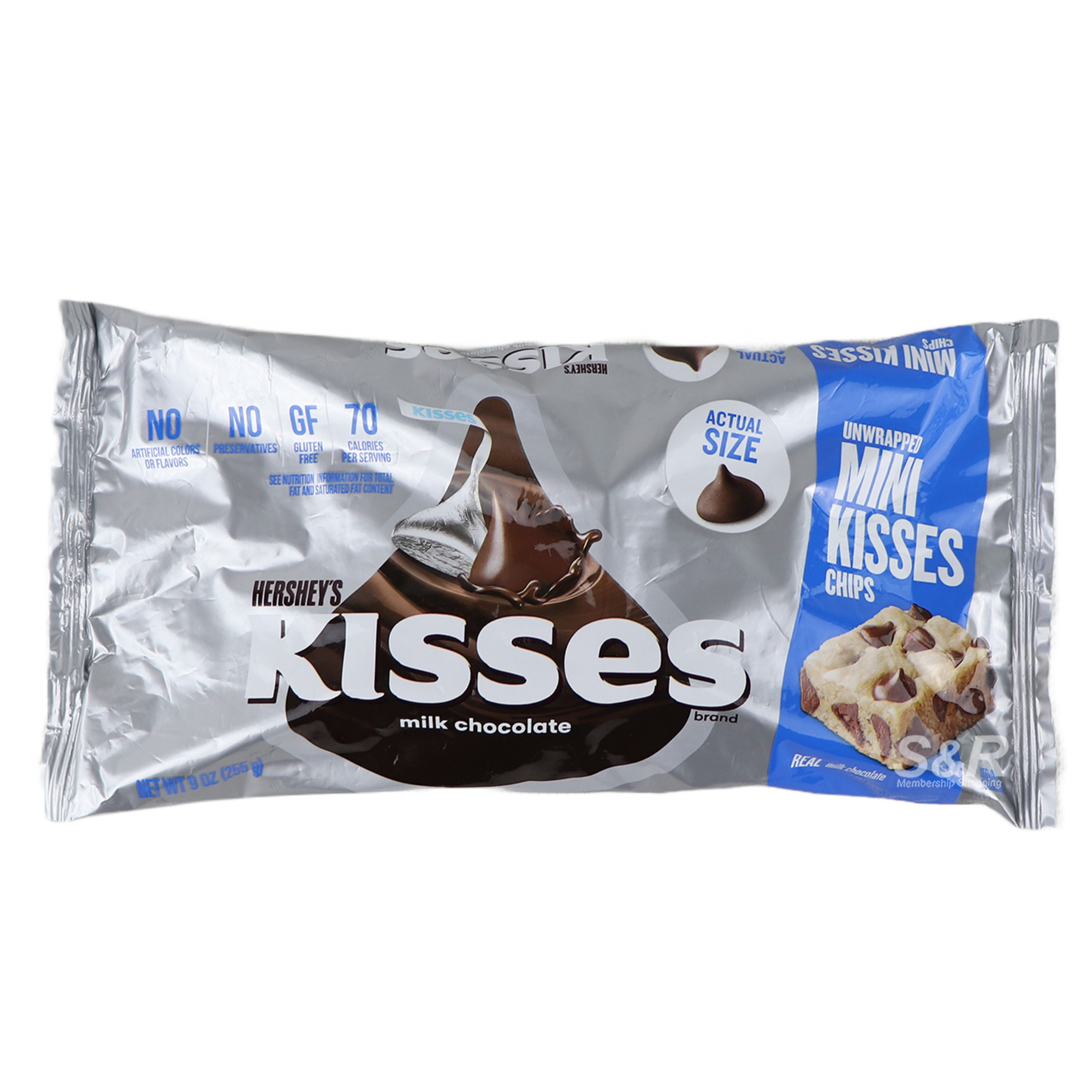 Hershey's Kisses Milk Chocolate Candy 255g